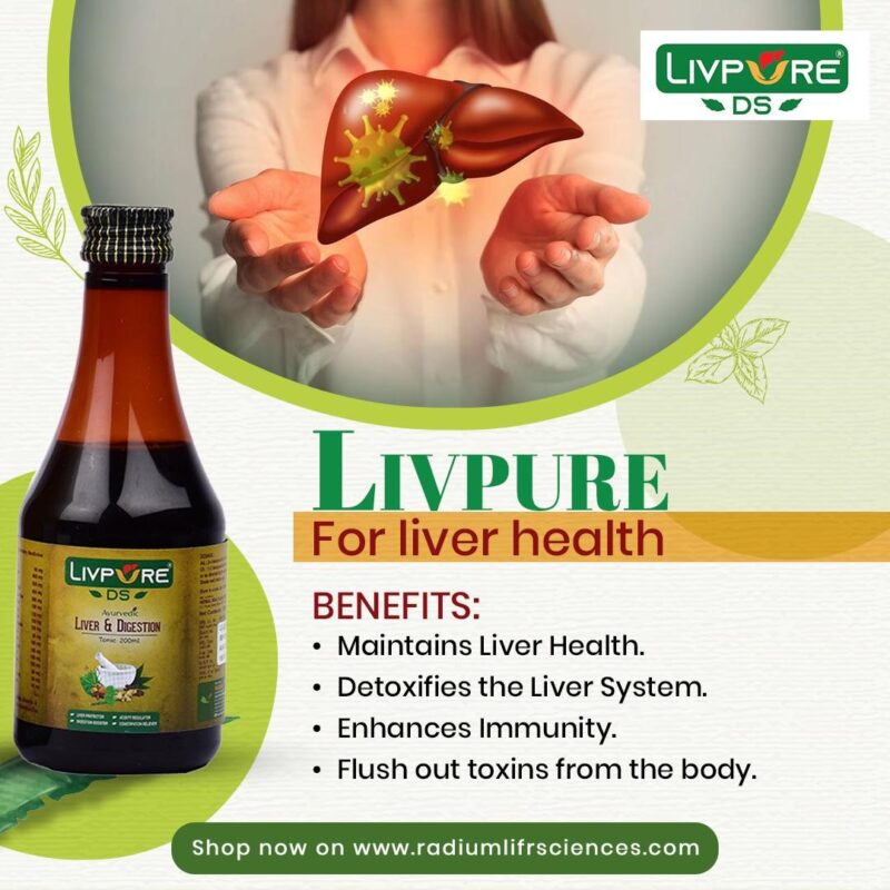 LivPure DS Liver Tonic – Best liver tonic for fatty liver support