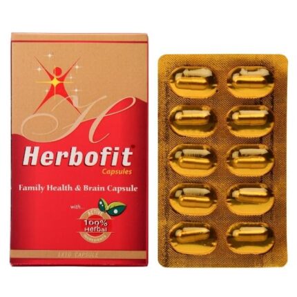 Herbofit Capsules – Natural Ayurvedic Immunity Booster for Stamina, Clarity, and Vitality